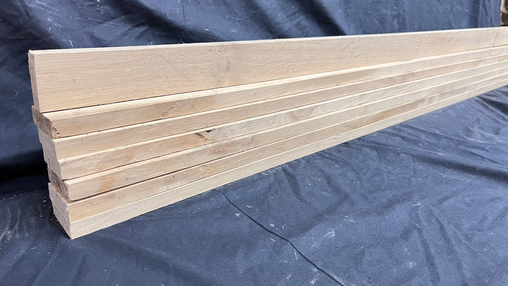 x7 garden bench oak slats, planks, 1824 L x 60 W x 20 D mm (305)