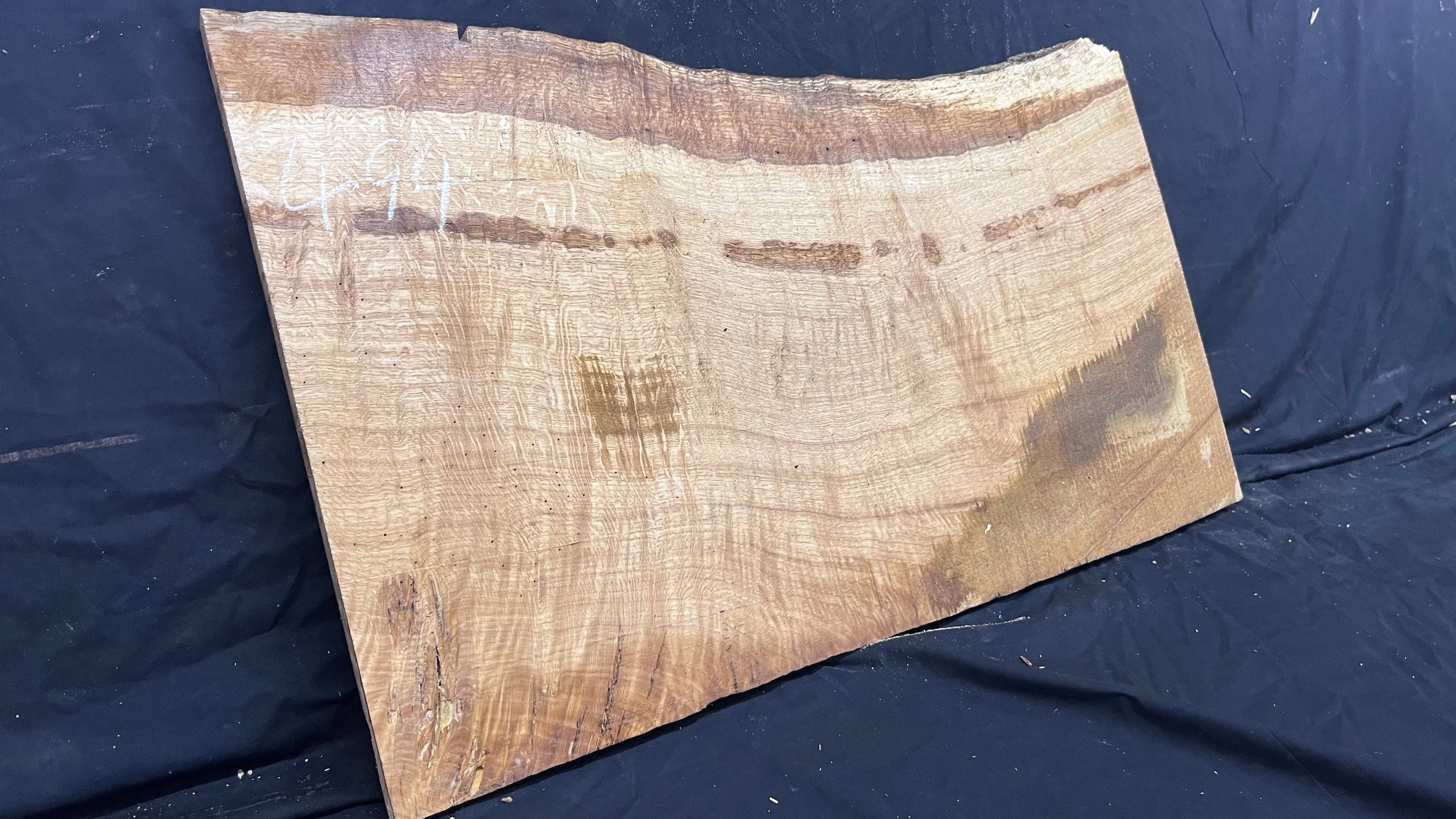 Oak coffee table top 761 L x 483 W x 21 D mm      (494mf)