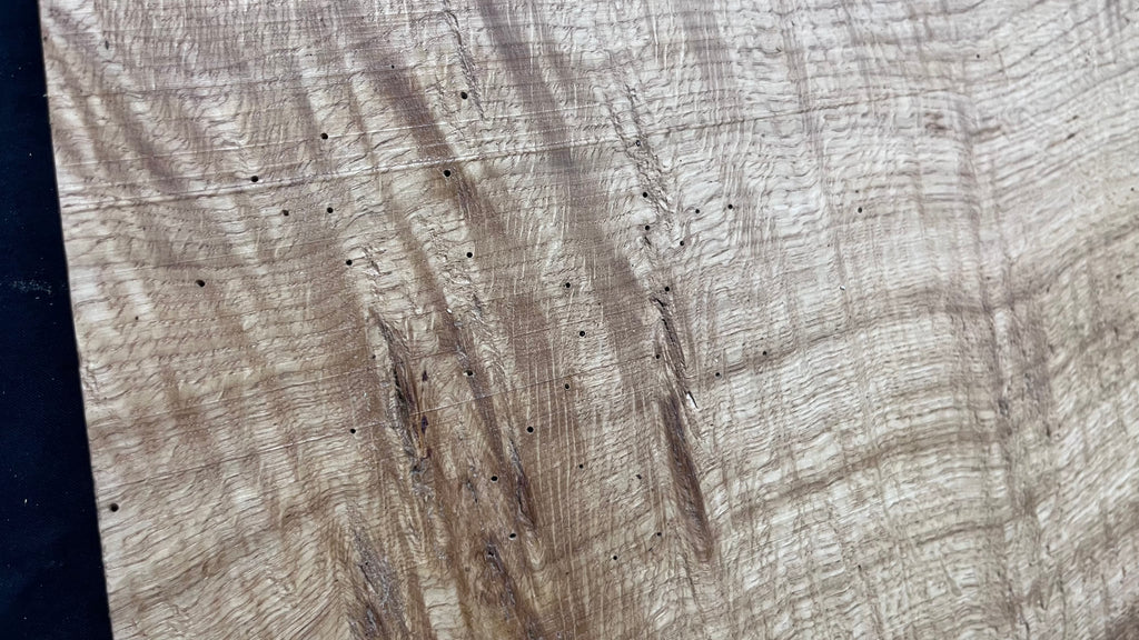 Oak coffee table top 761 L x 483 W x 21 D mm      (494mf)