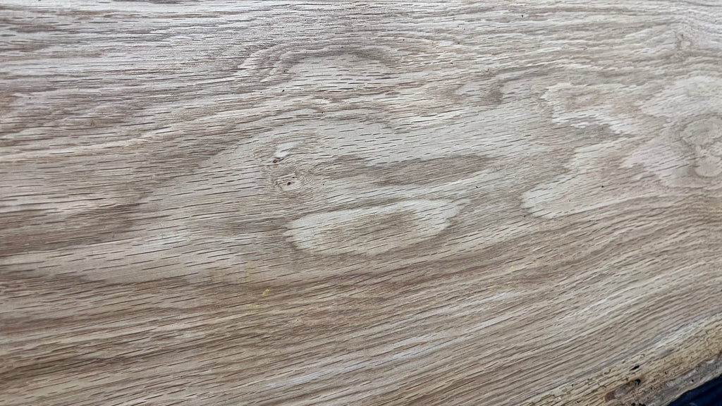 Rustic oak window sill, shelf,  903 L x 446 W x 14 D mm      (496mf)