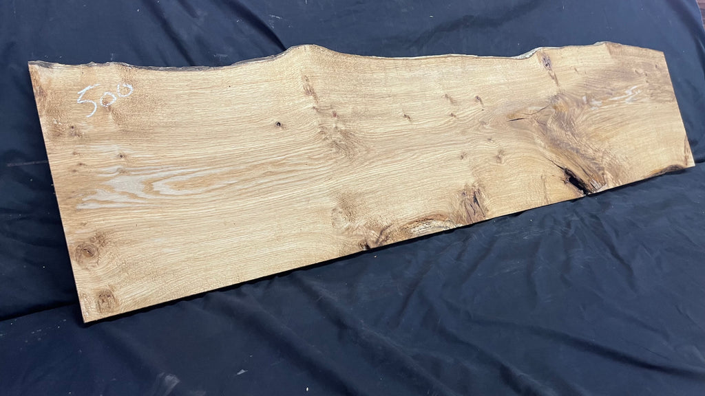 Oak window sill, shelf,  1523 L x 393 W x 21 D mm      (mt500)