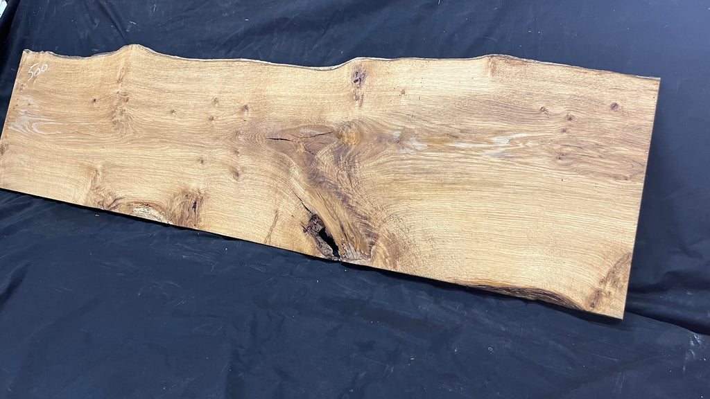 Oak window sill, shelf,  1523 L x 393 W x 21 D mm      (mt500)