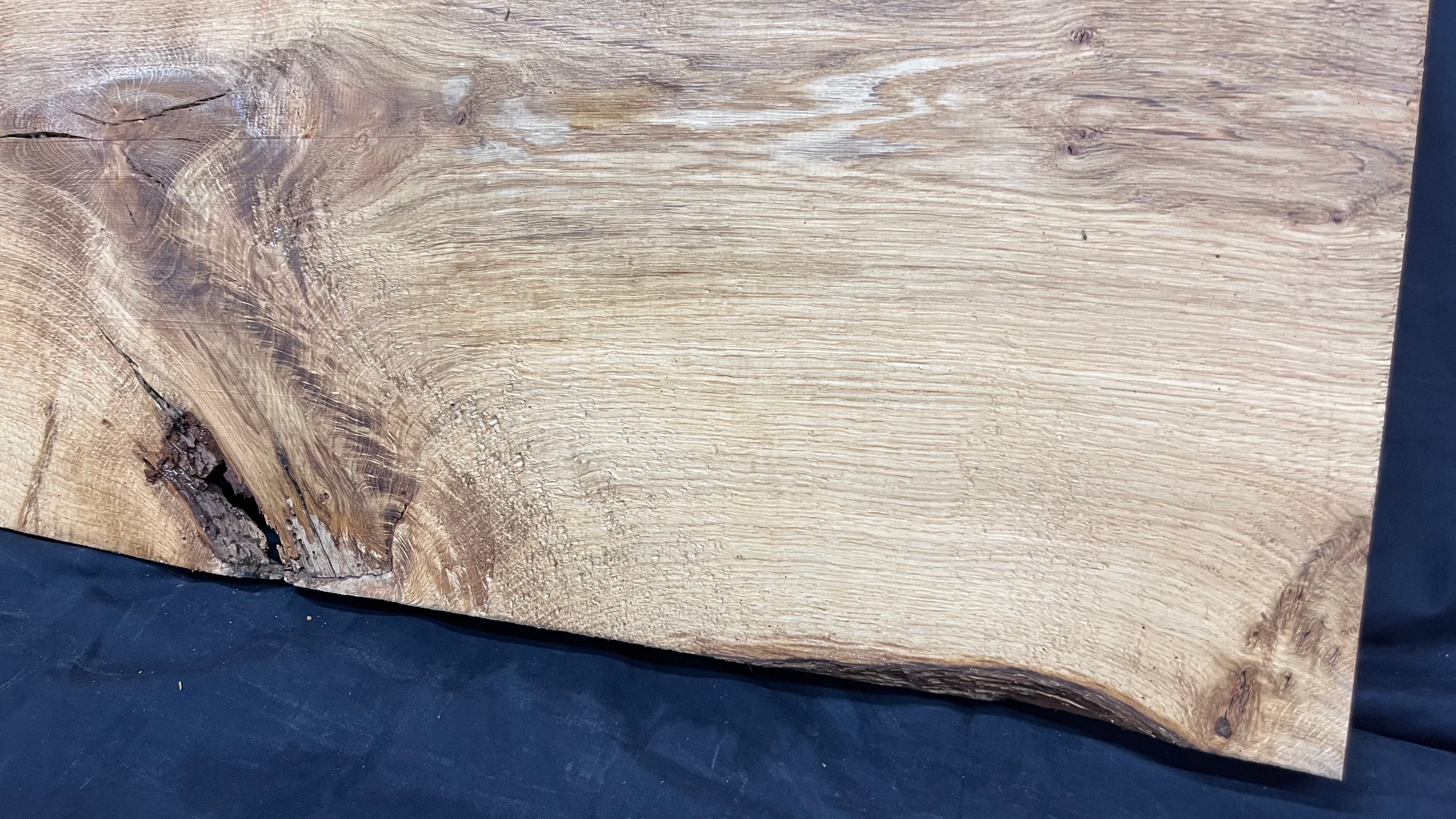 Oak window sill, shelf,  1523 L x 393 W x 21 D mm      (mt500)