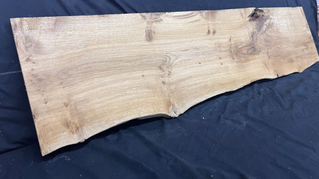 Oak window sill, shelf,  1523 L x 393 W x 21 D mm      (mt500)