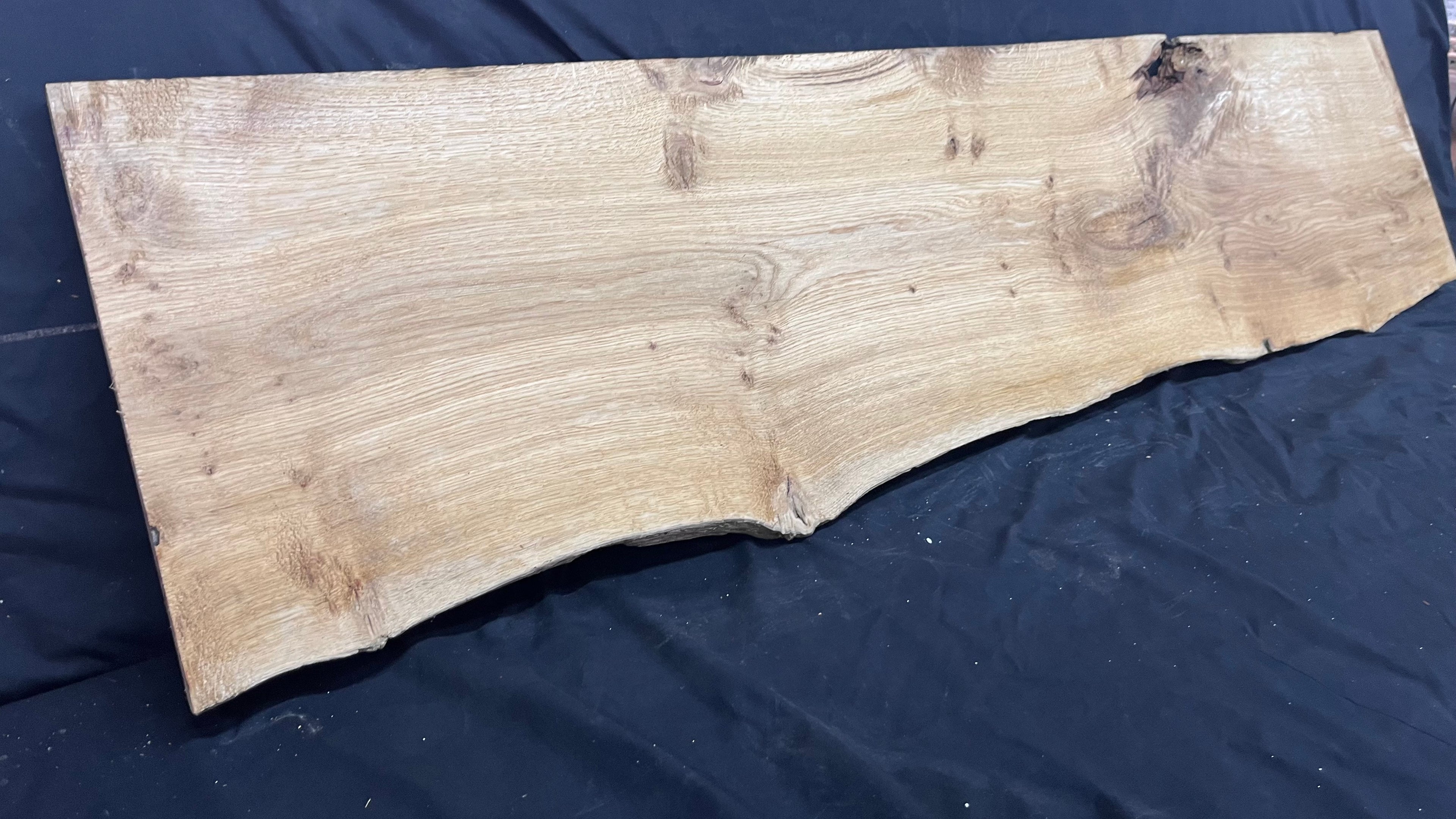 Oak window sill, shelf,  1523 L x 393 W x 21 D mm      (mt500)