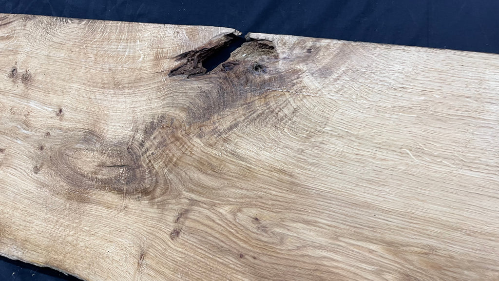 Oak window sill, shelf,  1523 L x 393 W x 21 D mm      (mt500)