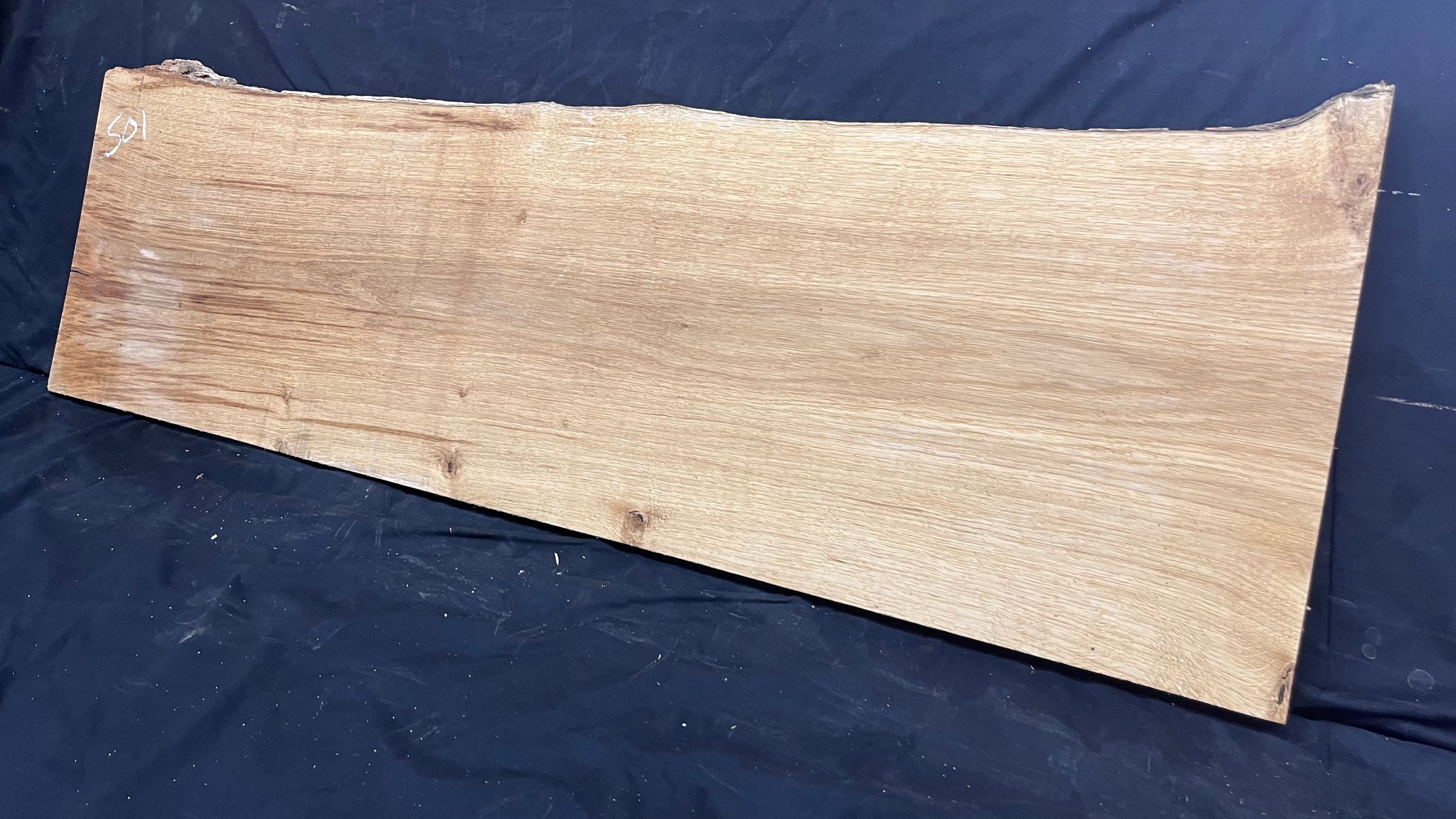 Oak window sill, shelf,  1227 L x 381 W x 21 D mm      (mt501)
