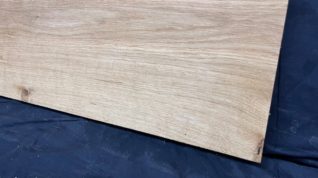 Oak window sill, shelf,  1227 L x 381 W x 21 D mm      (mt501)
