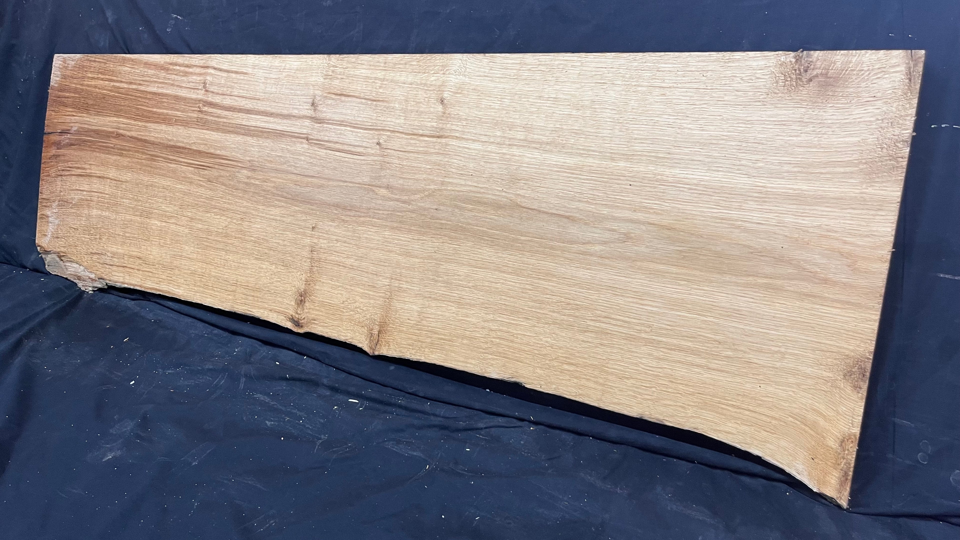 Oak window sill, shelf,  1227 L x 381 W x 21 D mm      (mt501)