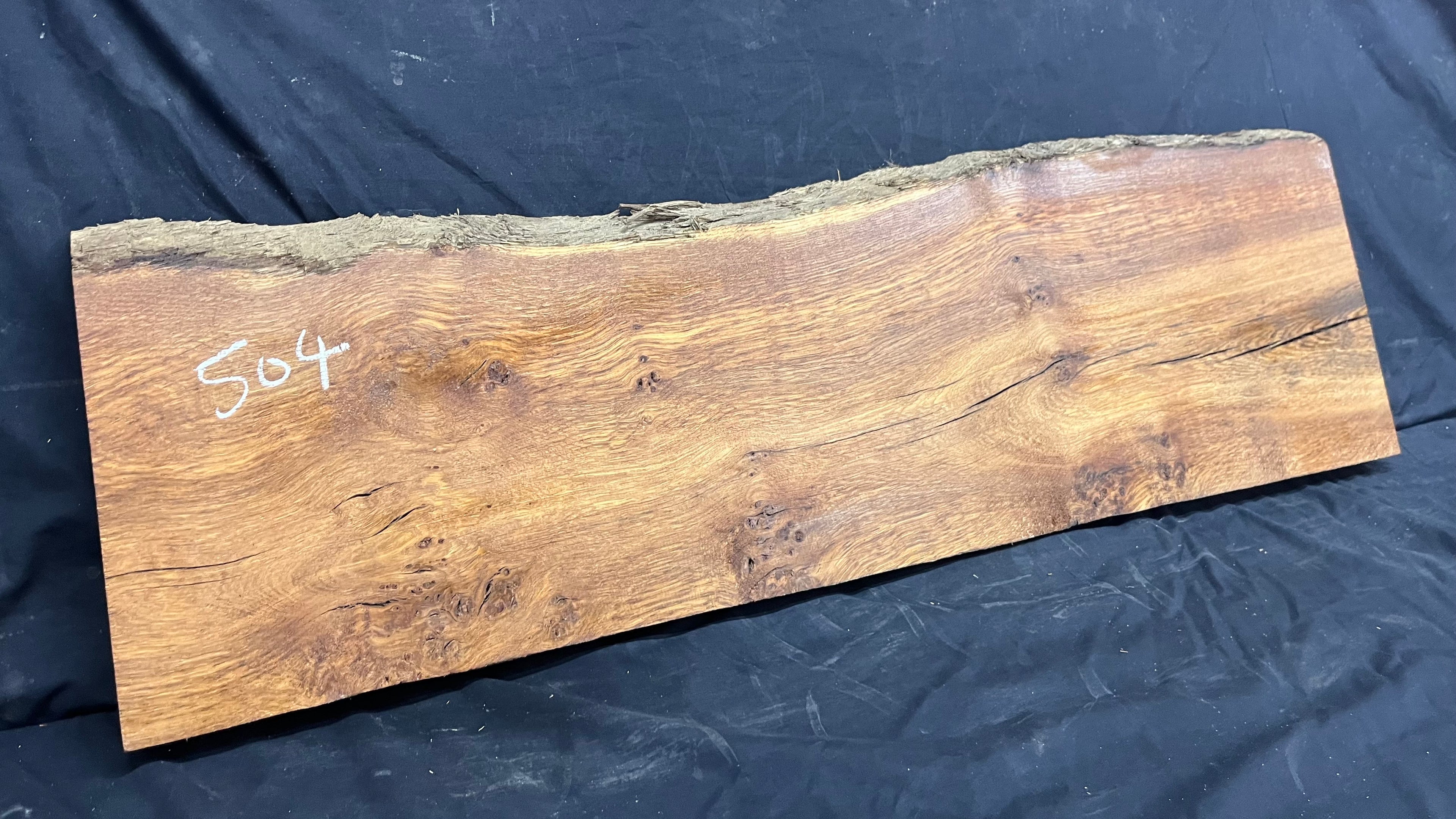 Pippy brown oak window cill, craft wood shelf,  1184 L x 371 W x 42 D mm      (504)