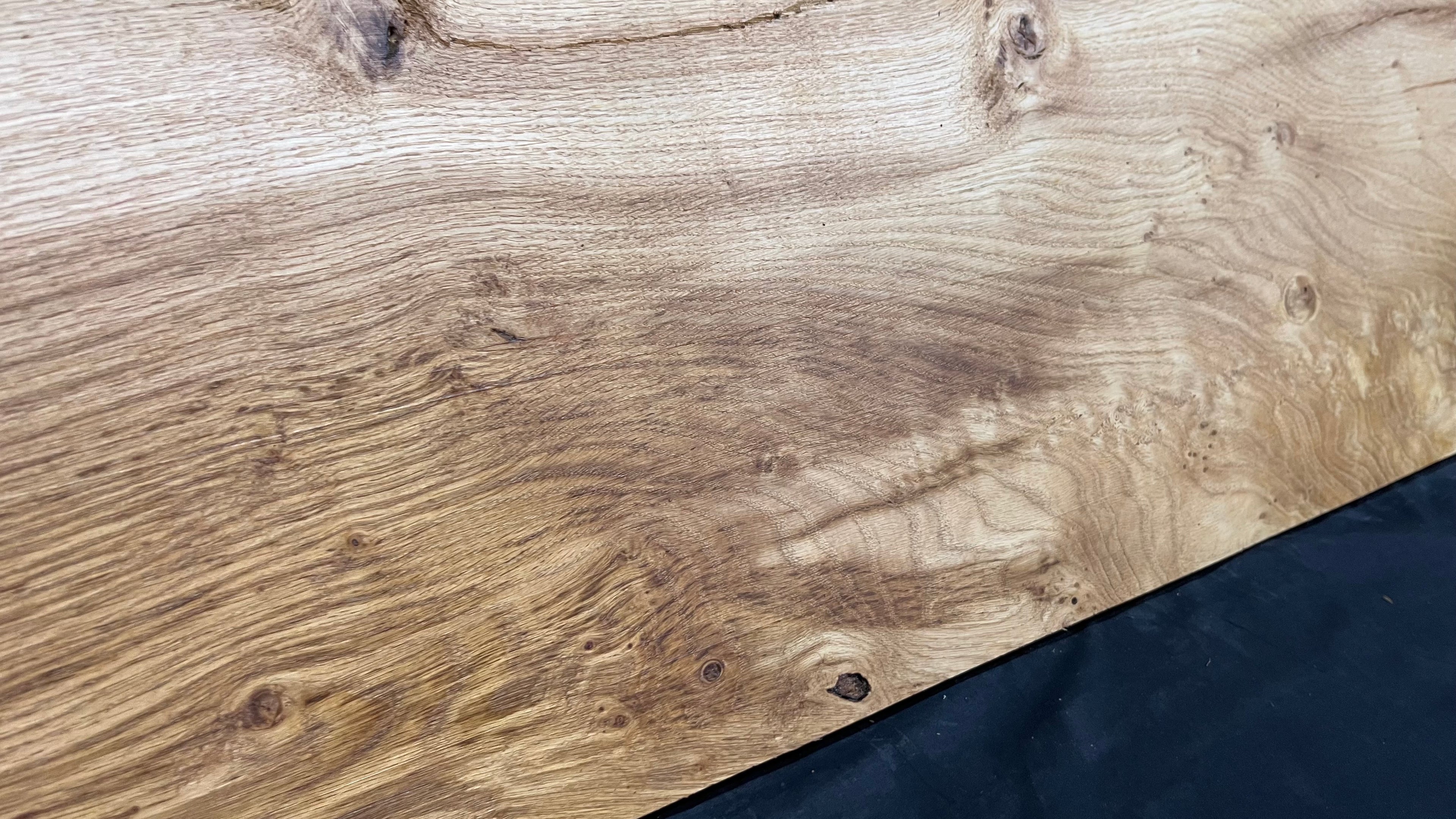Oak window cill, craft wood shelf, 948 L x 350 W x 20 D mm      (505)