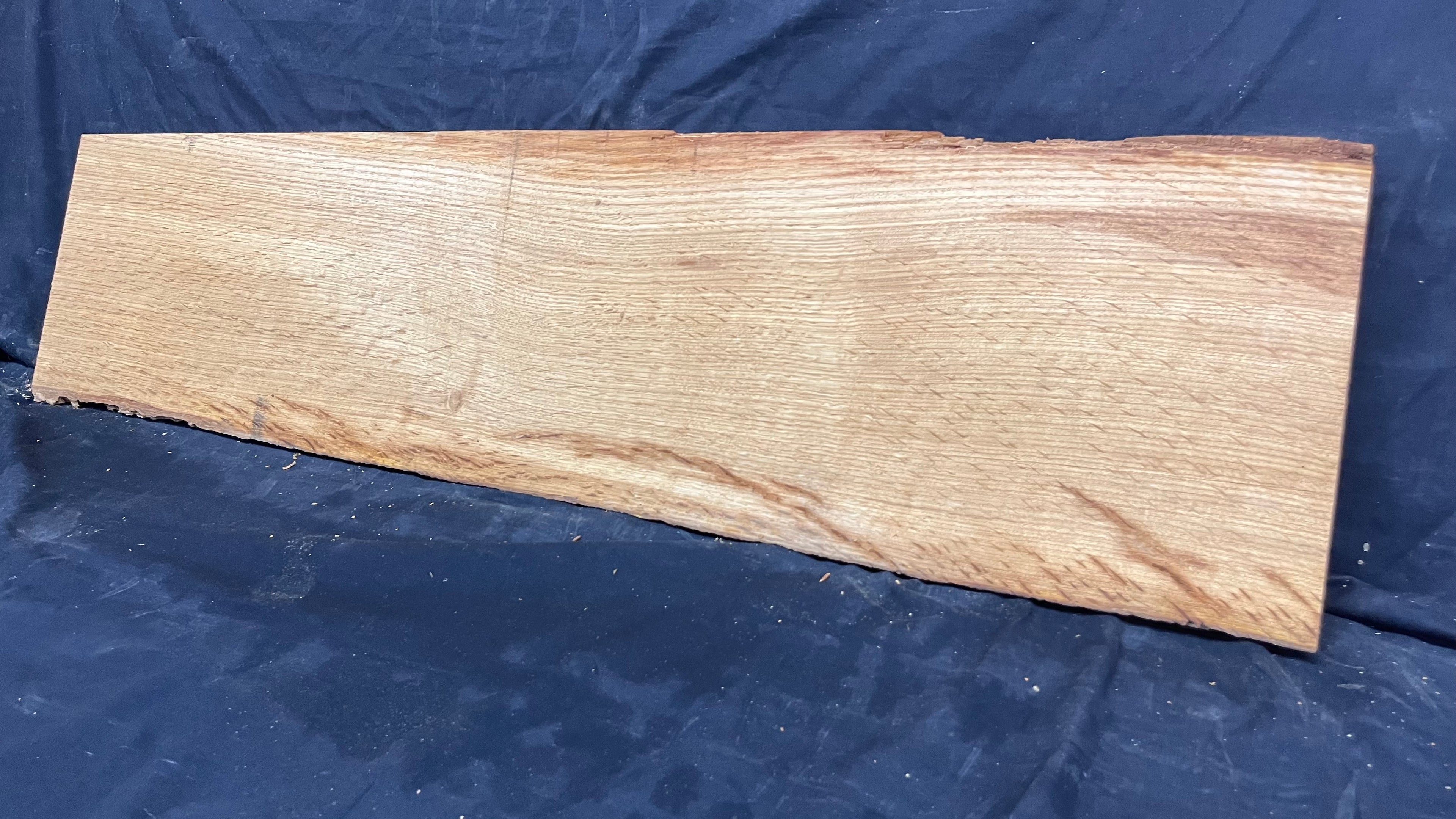 Oak window cill, craft wood shelf, 1031 L x 267 W x 33 D mm      (mt507)