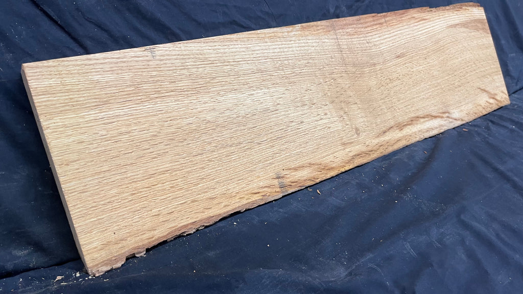 Oak window cill, craft wood shelf, 1031 L x 267 W x 33 D mm      (mt507)