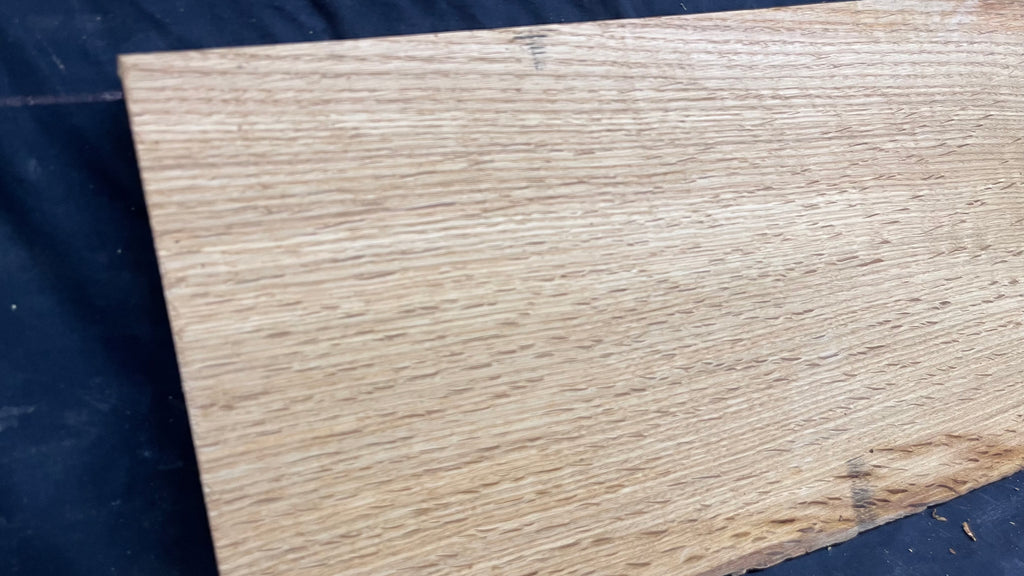 Oak window cill, craft wood shelf, 1031 L x 267 W x 33 D mm      (mt507)