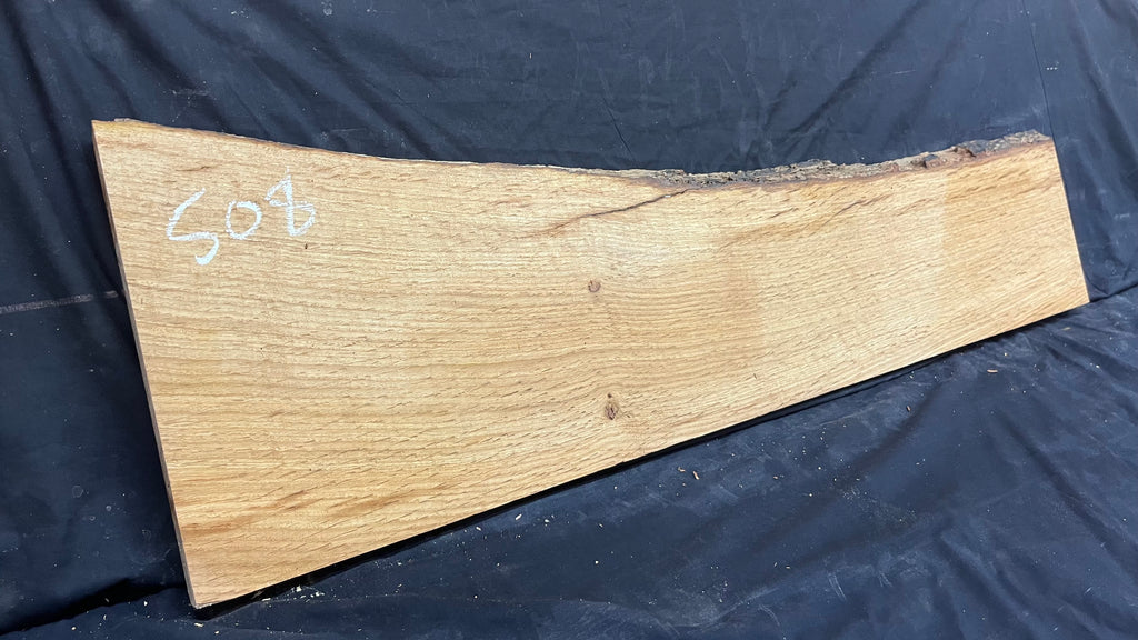 Oak window cill, craft wood shelf, 1104 L x 334 W x 33 D mm      (mt508)