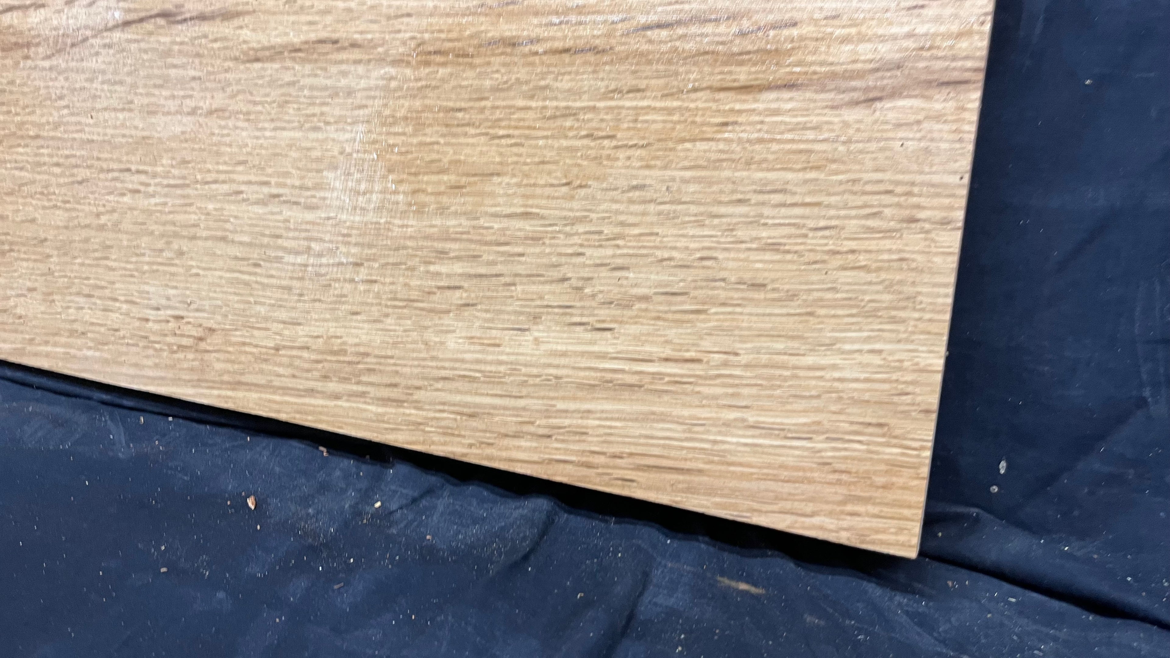 Oak window cill, craft wood shelf, 1104 L x 334 W x 33 D mm      (mt508)
