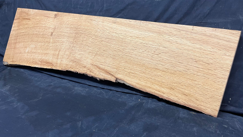 Oak window cill, craft wood shelf, 1104 L x 334 W x 33 D mm      (mt508)