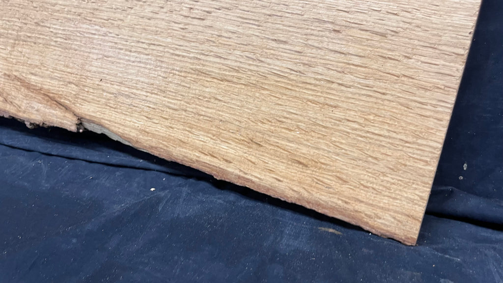 Oak window cill, craft wood shelf, 1104 L x 334 W x 33 D mm      (mt508)