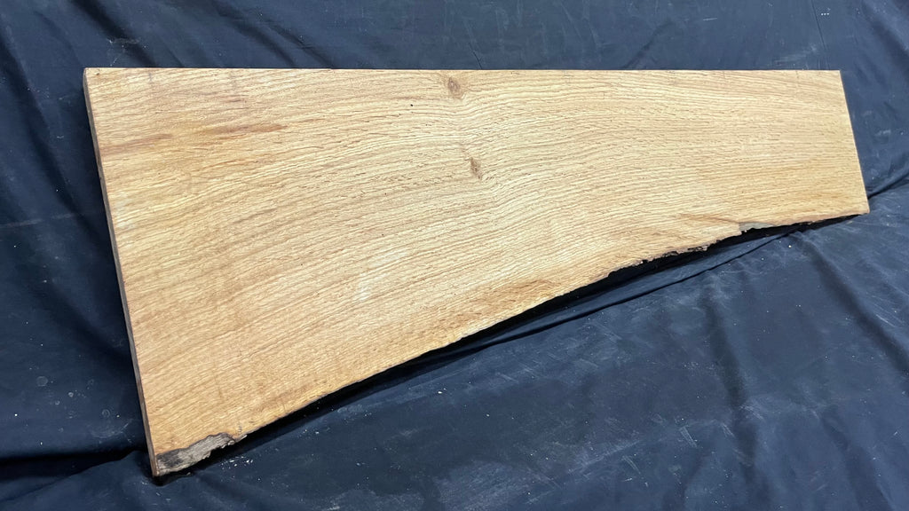Oak window cill, craft wood shelf, 1104 L x 334 W x 33 D mm      (mt508)