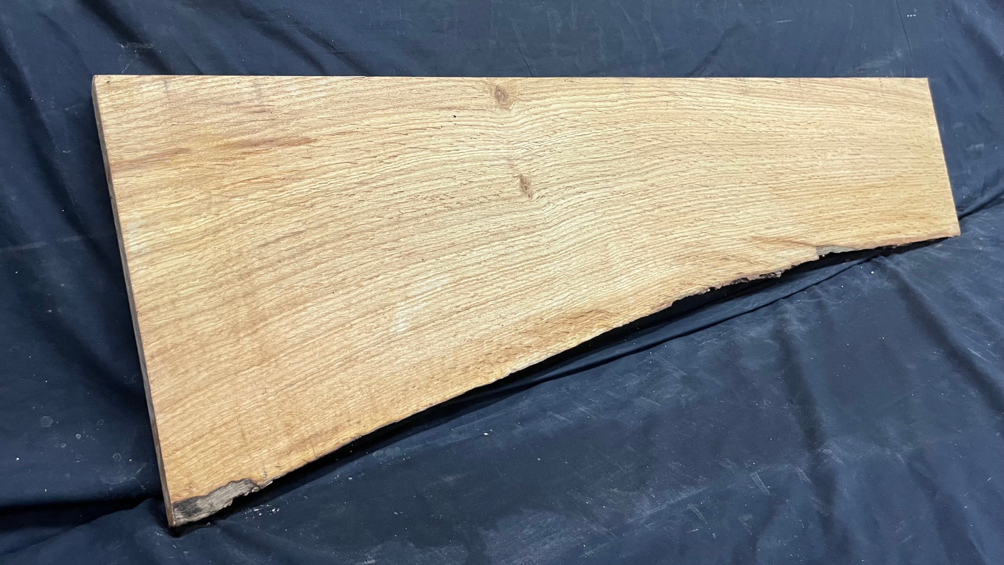 Oak window cill, craft wood shelf, 1104 L x 334 W x 33 D mm      (mt508)