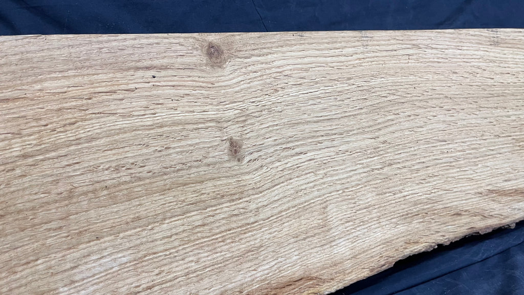Oak window cill, craft wood shelf, 1104 L x 334 W x 33 D mm      (mt508)
