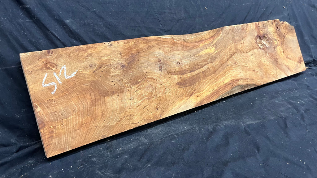 Elm reclaimed, plank, 1054 L x 239 W x 48 D mm    (512)