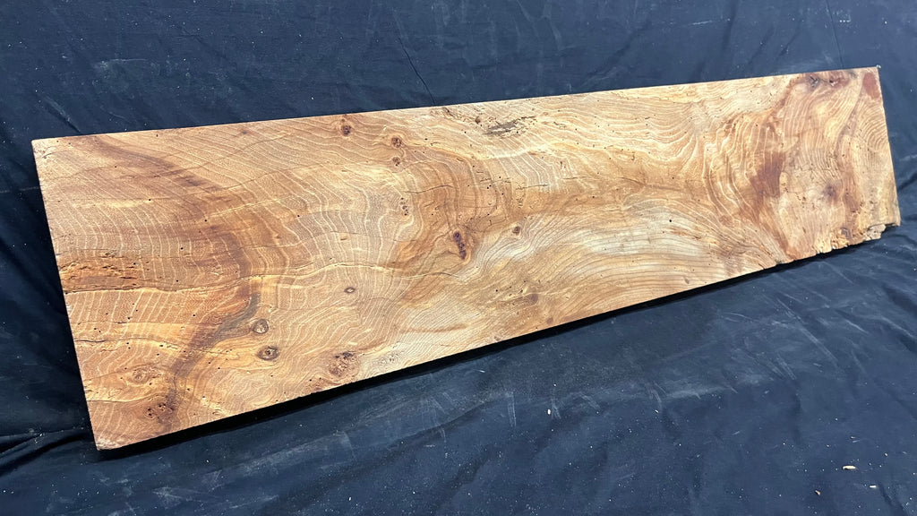 Elm reclaimed, plank, 1054 L x 239 W x 48 D mm    (512)