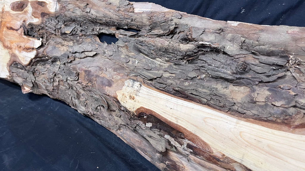 Yew, resin project, slab, board, block 1215 L x 335 W x 40 D mm    (513)