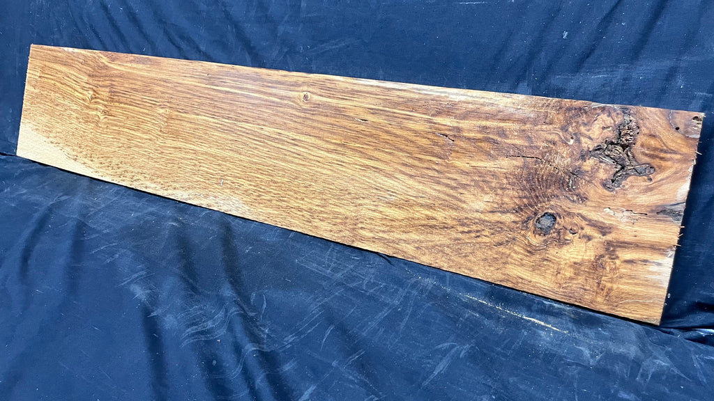 Oak window cill, craft wood shelf, 1098 L x 213 W x 20 D mm     (mt514)