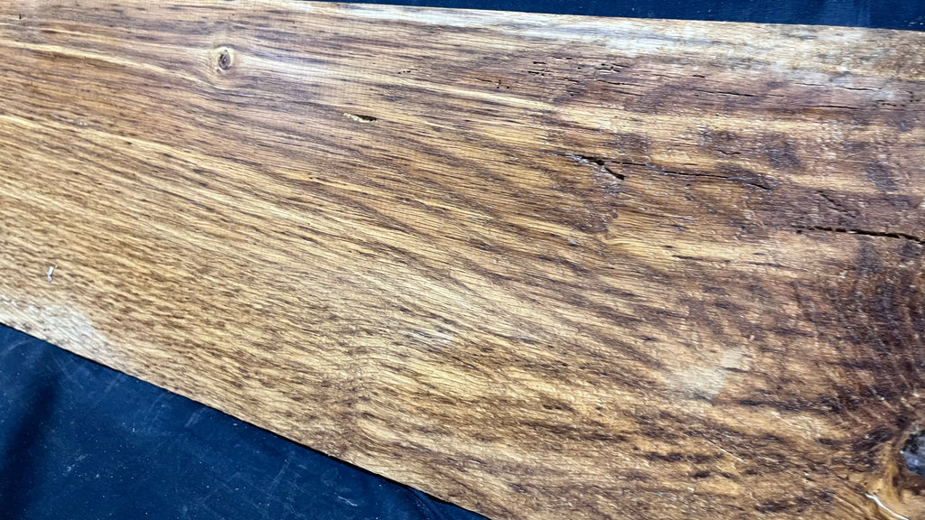 Oak window cill, craft wood shelf, 1098 L x 213 W x 20 D mm     (mt514)