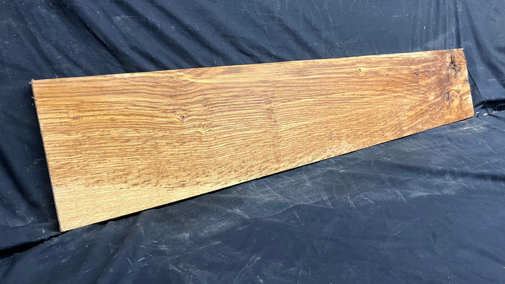 Oak window cill, craft wood shelf, 1098 L x 213 W x 20 D mm     (mt514)