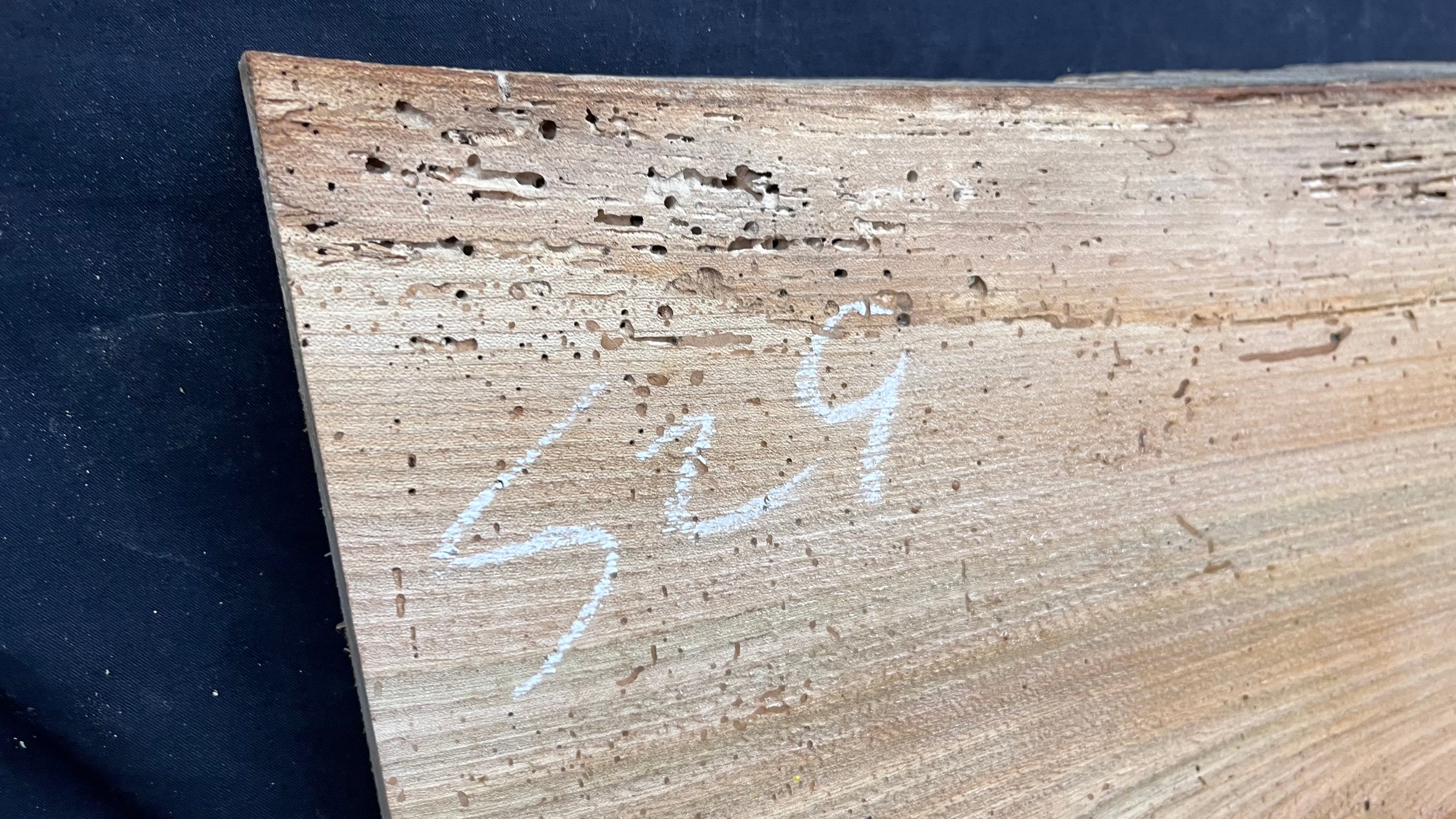 Elm reclaimed, plank, 872 L x 372 W x 30 D mm    (mt529)