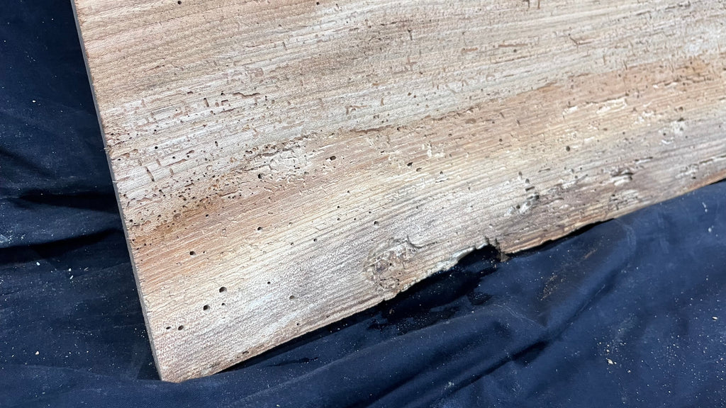 Elm reclaimed, plank, 872 L x 372 W x 30 D mm    (mt529)