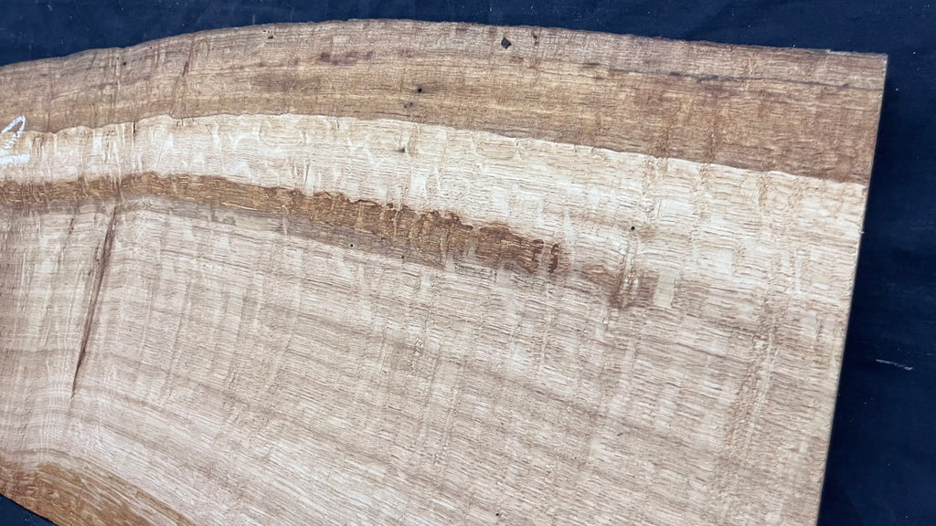 Oak resin project, craft wood shelf, 652 L x 324 W x 30 D mm     (mf532)