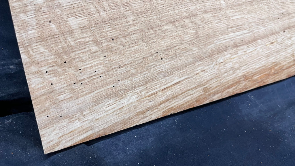 Oak resin project, craft wood shelf, 652 L x 324 W x 30 D mm     (mf532)