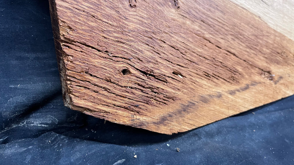 Oak resin project, craft wood shelf, 792 L x 457 W x 29 D mm     (mf533)