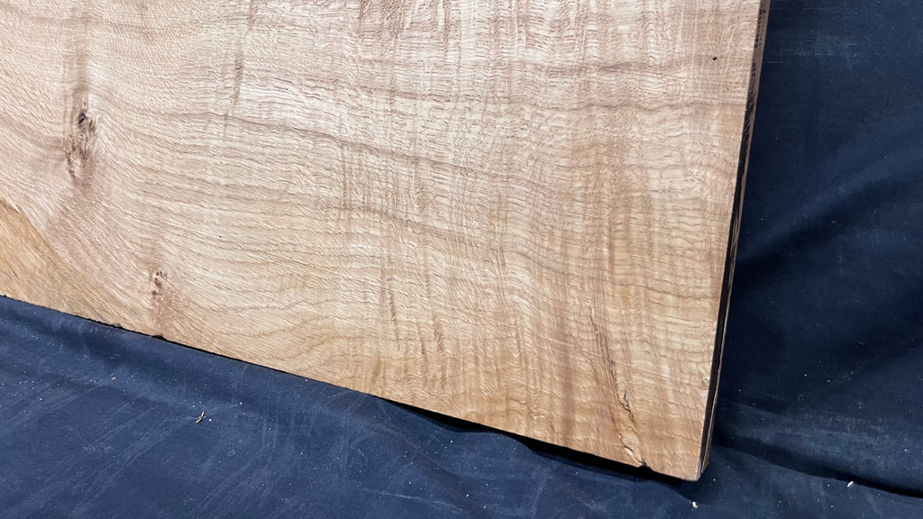 Oak resin project, craft wood shelf, 792 L x 457 W x 29 D mm     (mf533)