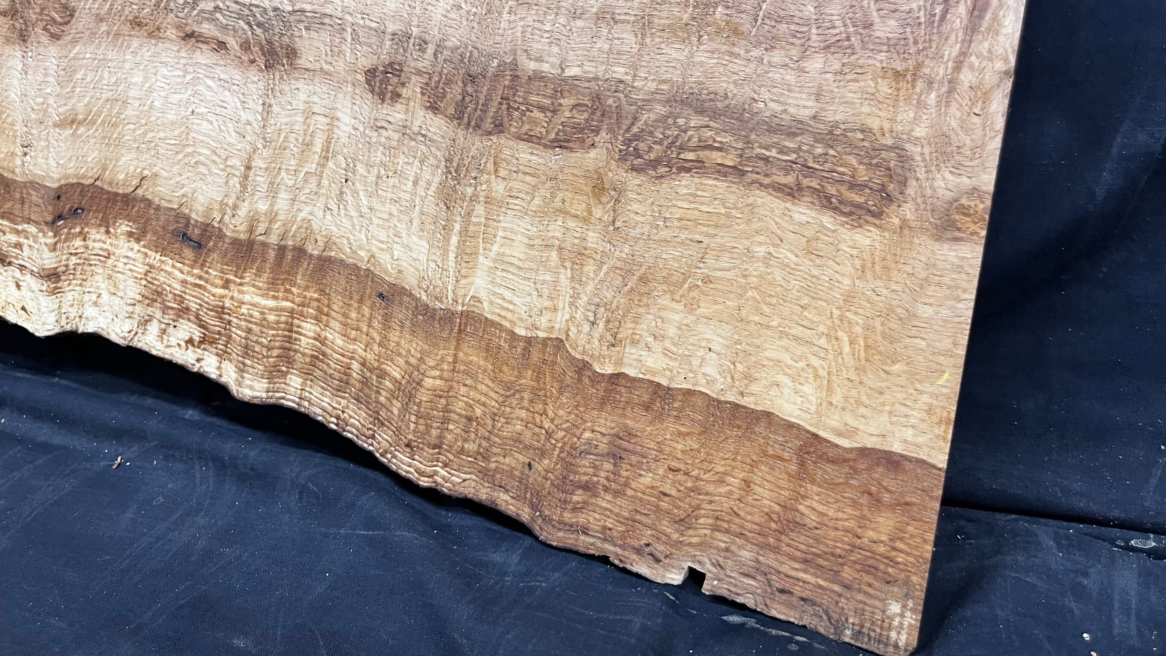 Oak resin project, craft wood shelf, 792 L x 457 W x 29 D mm     (mf533)