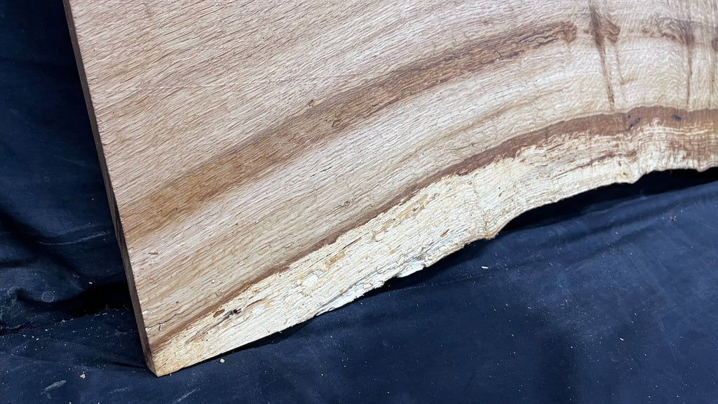 Oak resin project, craft wood shelf, 792 L x 457 W x 29 D mm     (mf533)