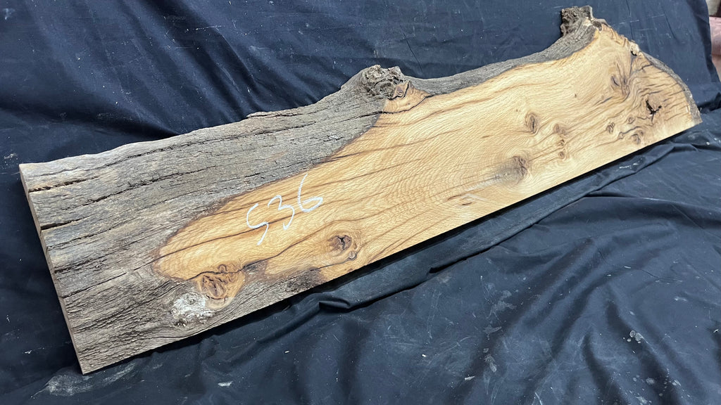 Oak sill, shelf, mantel, craft wood shelf, 1390 L x 318 W x 45 D mm     (mt536)