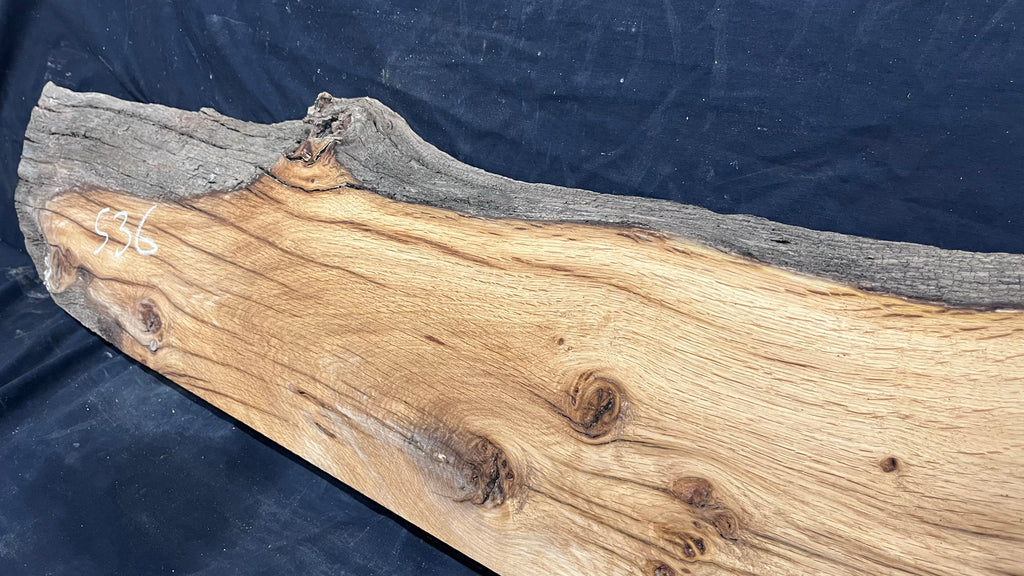 Oak sill, shelf, mantel, craft wood shelf, 1390 L x 318 W x 45 D mm     (mt536)