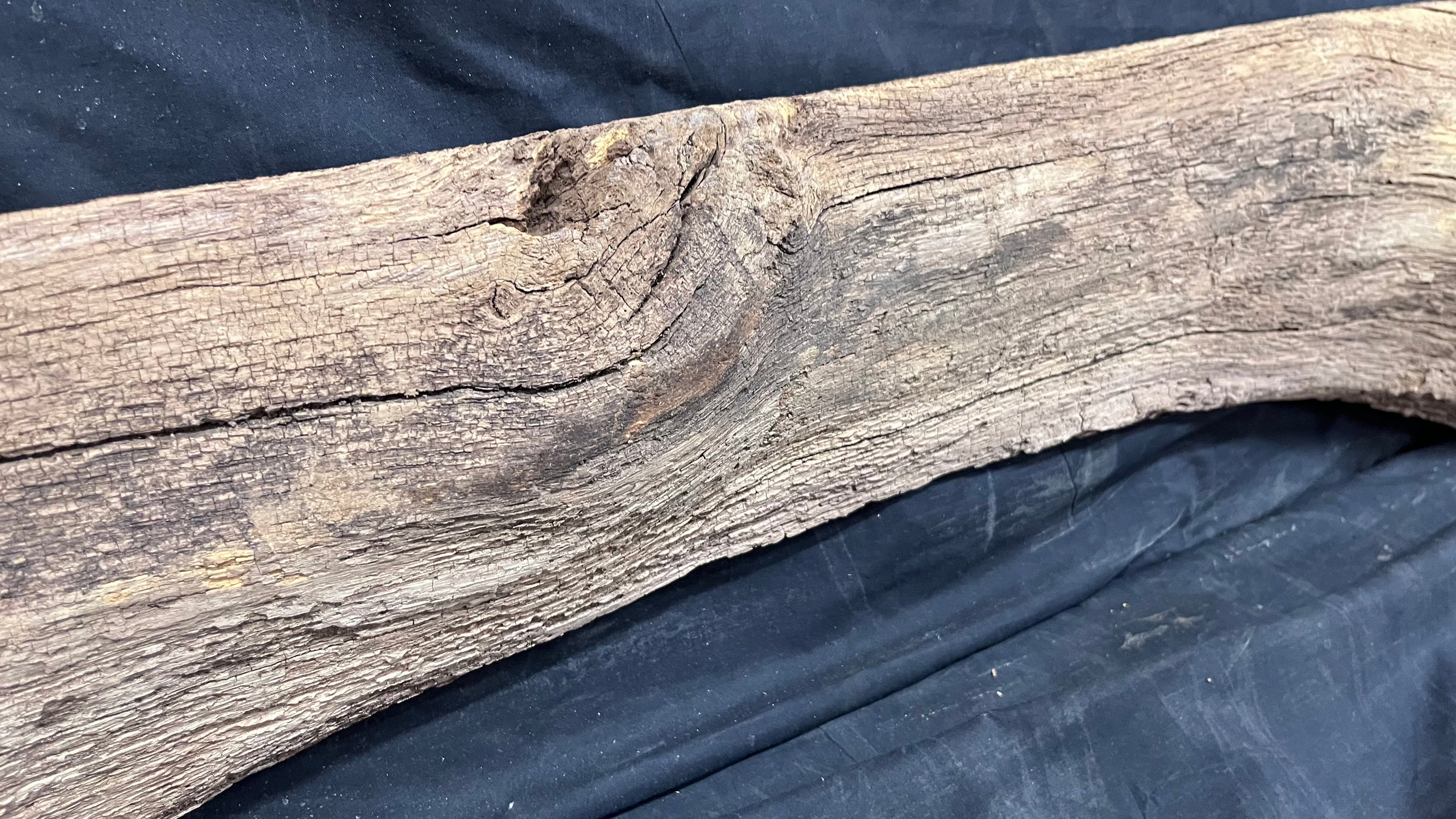 Oak beam, shelf, mantel, craft wood shelf, 1435 L x 225 W x 50 D mm     (mt538)