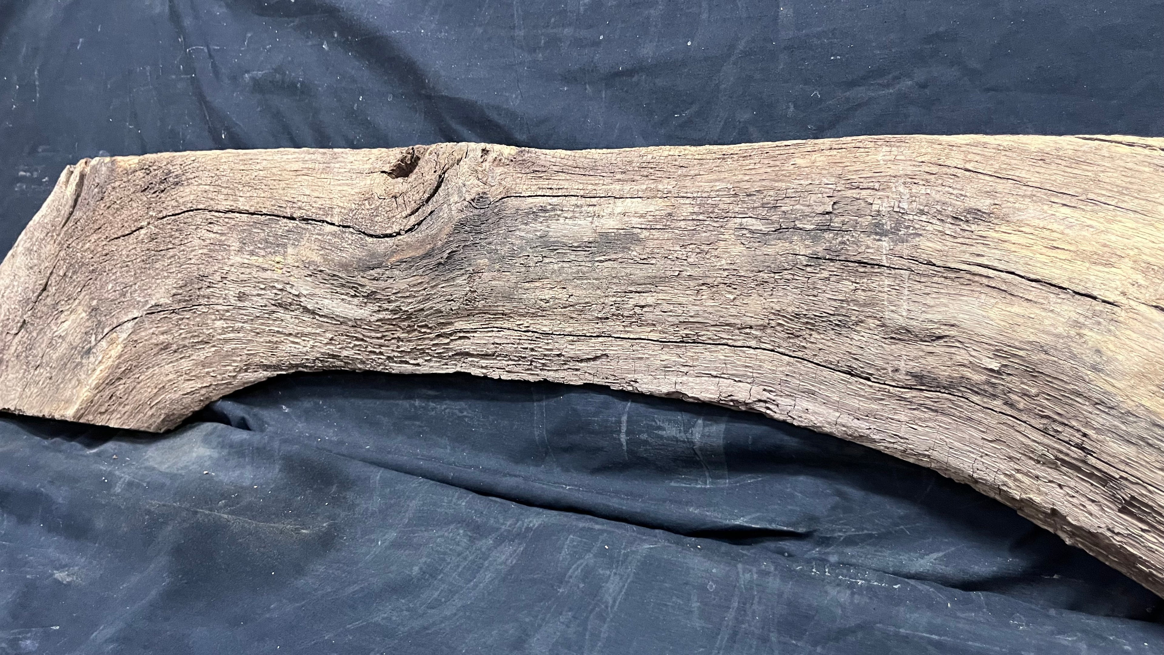 Oak beam, shelf, mantel, craft wood shelf, 1435 L x 225 W x 50 D mm     (mt538)