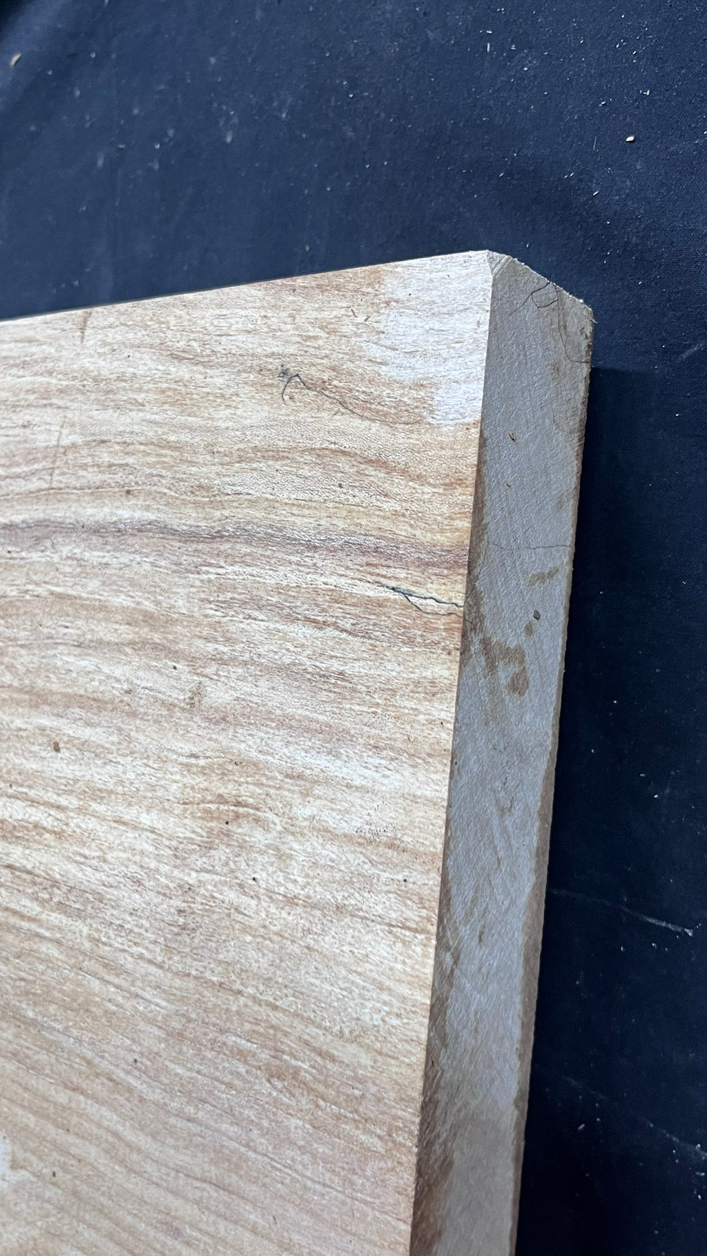 Sycamore chopping board, craft wood 434 L x 437 W x 45 D (mm)    (542)