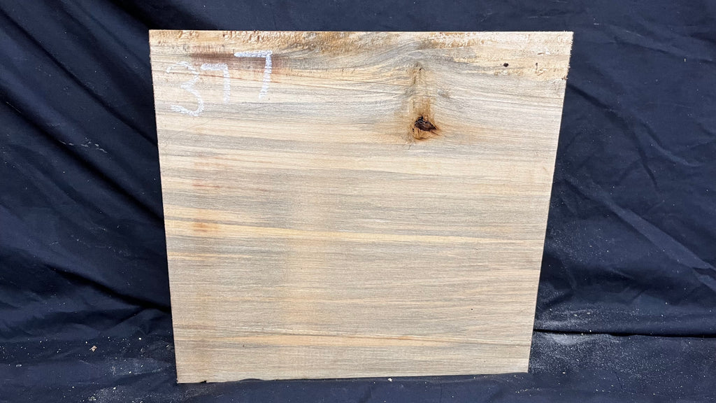 Lime wood carving block, 307 L x 292 W x 83 D mm        (377)