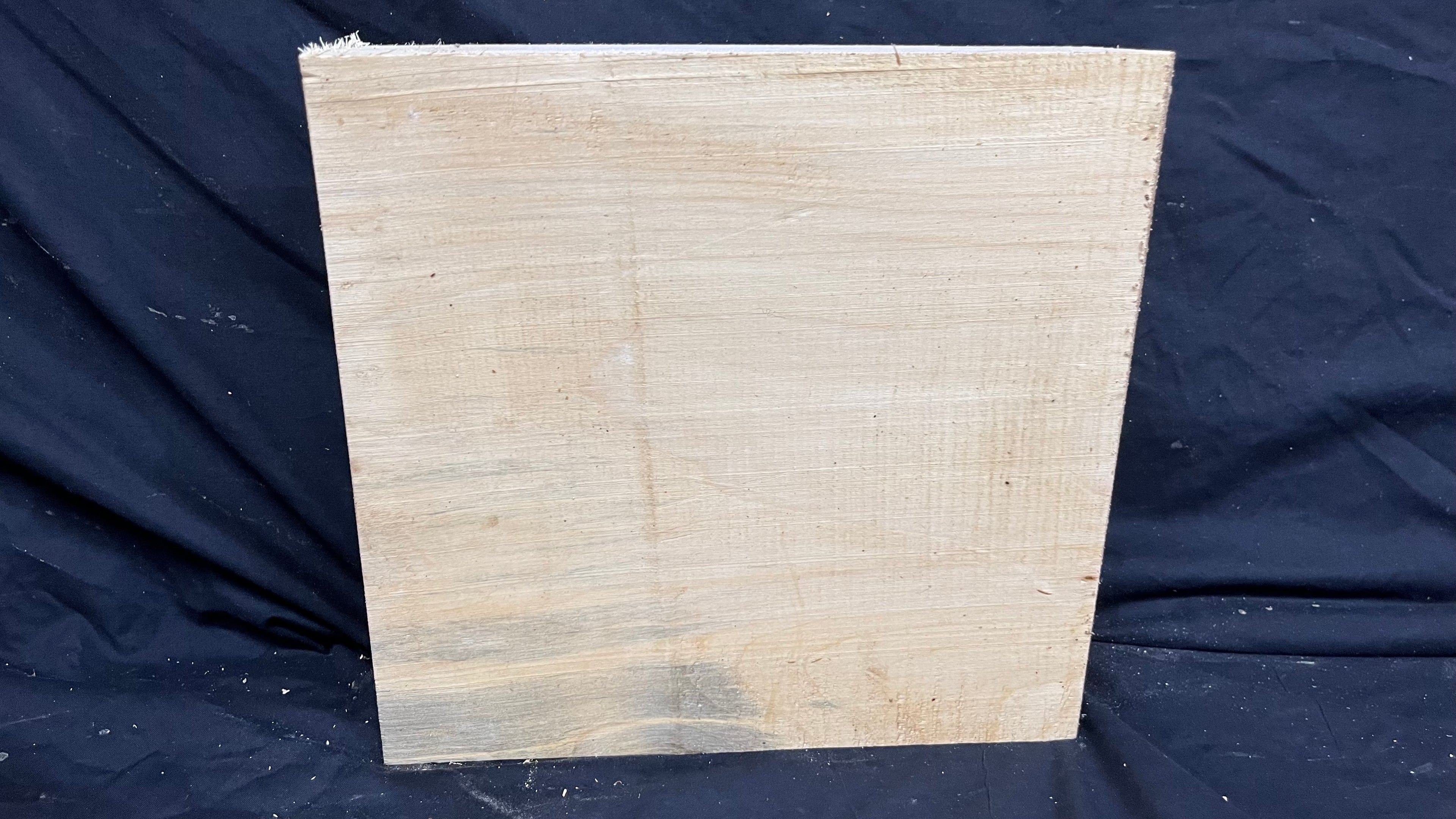 Lime wood carving block, 292 L x 278 W x 83 D mm        (379)