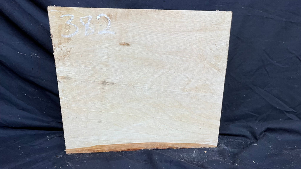 Lime wood carving block, 310 L x 275 W x 82 D mm        (382)