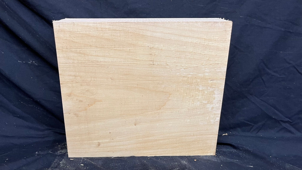 Lime wood carving block, 310 L x 275 W x 82 D mm        (382)