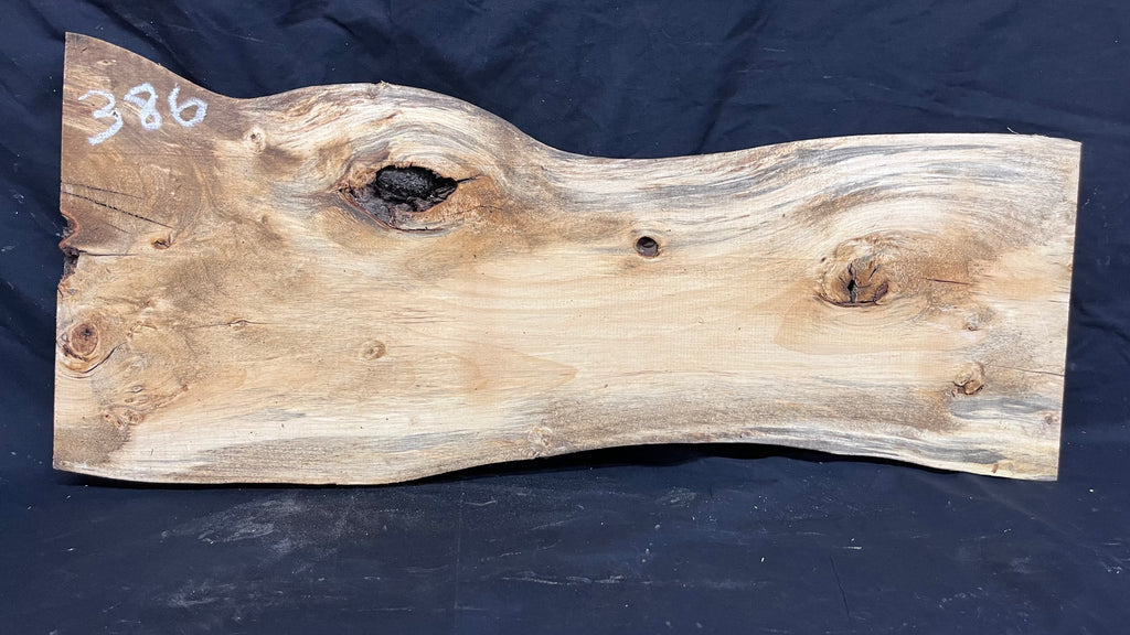 Lime Wood shelving, plank  722 L x 303 W x 44 D mm (386)