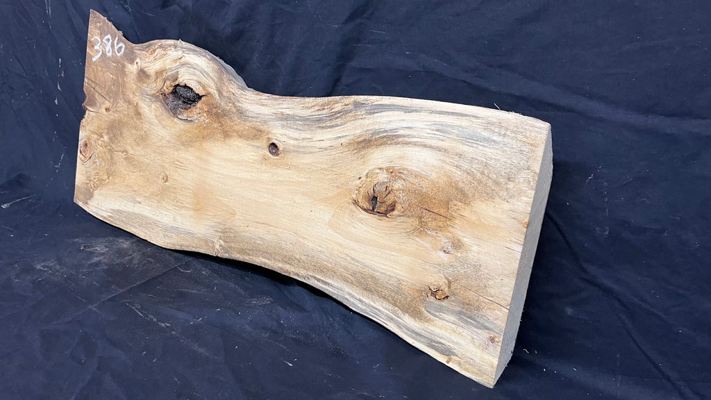 Lime Wood shelving, plank  722 L x 303 W x 44 D mm (386)